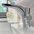 Roca Insignia bateria umywalkowa Cold Start z korkiem chrom A5A323AC00