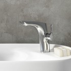 Roca Insignia bateria umywalkowa Cold Start z korkiem chrom A5A323AC00