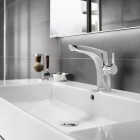 Roca Insignia bateria umywalkowa Cold Start z korkiem chrom A5A323AC00