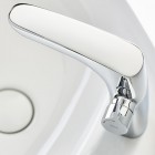 Roca Insignia bateria umywalkowa Cold Start z korkiem chrom A5A323AC00