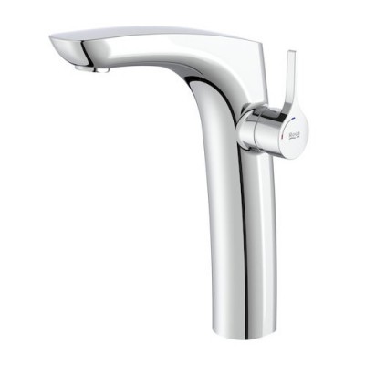 Roca Insignia bateria umywalkowa wysoka Cold Start z korkiem chrom A5A3A3AC00