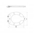 Deante Vital deska WC wolnoopadająca CDV 6DOZ