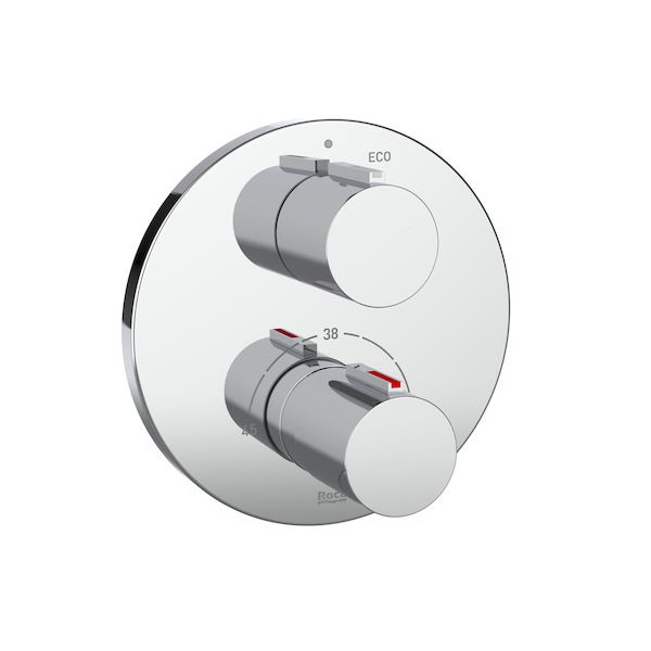 Roca T-1000 bateria prysznicowa podtynkowa termostatyczna chrom A5A2C09C00