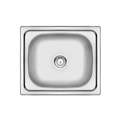 Deante Doppio zlewozmywak 1-komorowy 48x43 cm satyna ZEN 0103