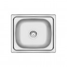 Deante Doppio zlewozmywak 1-komorowy 48x43 cm satyna ZEN 0103