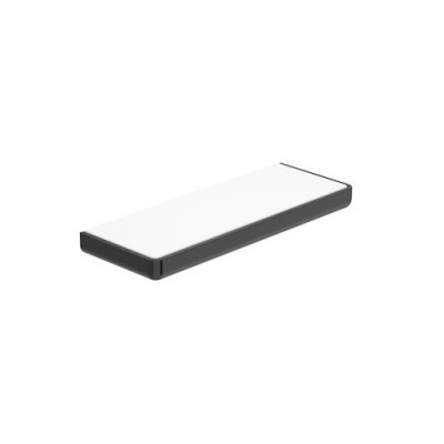 Roca Tempo półka szklana 30 cm czarny tytanowy A817040022