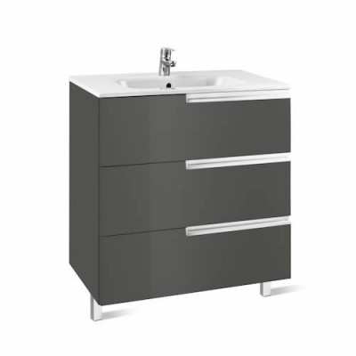 Roca Victoria-N Family zestaw łazienkowy Unik 60 cm z szufladami