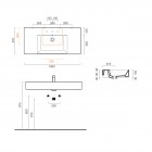 Catalano Premium umywalka 100x47 cm 110VPUP00