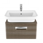 Roca Gap-N szafka podumywalkowa 60 cm z szufladą teak A856965150