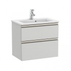 Roca Gap-N Compacto Unik zestaw łazienkowy 60 cm z 2 szufladami jasny szary mat A851495447