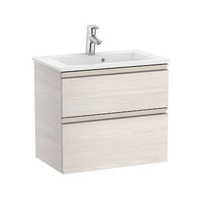 Roca Gap-N Compacto Unik zestaw łazienkowy 60 cm z 2 szufladami jesion nordic A851495434