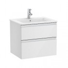 Roca Gap-N Unik zestaw łazienkowy 60 cm z 2 szufladami biały połysk A851476806