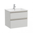 Roca Gap-N Unik zestaw łazienkowy 60 cm z 2 szufladami jasny szary mat A851476447