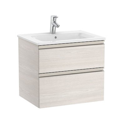 Roca Gap-N Unik zestaw łazienkowy 60 cm z 2 szufladami jesion nordic A851476434