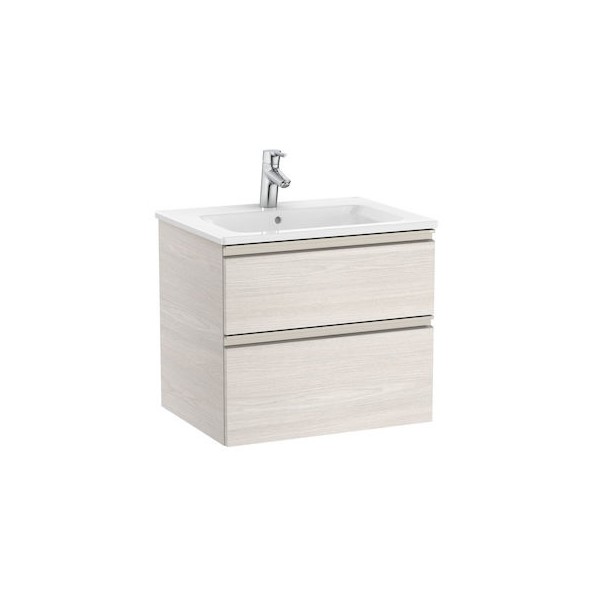 Roca Gap-N Unik zestaw łazienkowy 60 cm z 2 szufladami jesion nordic A851476434