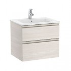 Roca Gap-N Unik zestaw łazienkowy 60 cm z 2 szufladami jesion nordic A851476434