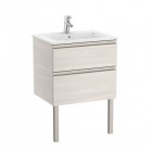 Roca Gap-N Unik zestaw łazienkowy 60 cm z 2 szufladami jesion nordic A851476434