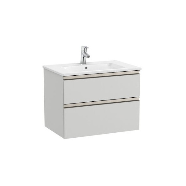 Roca Gap-N Unik zestaw łazienkowy 70 cm z 2 szufladami jasny szary mat A851477447