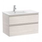 Roca Gap-N Unik zestaw łazienkowy 80 cm z 2 szufladami jesion nordic A851479434