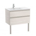Roca Gap-N Unik zestaw łazienkowy 80 cm z 2 szufladami jesion nordic A851479434
