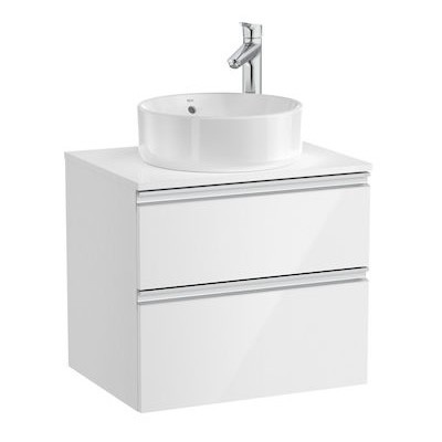 Roca Gap-N szafka podumywalkowa 60 cm z 2 szufladami biały połysk A851500806