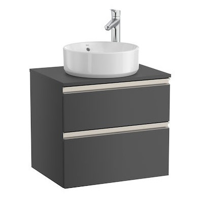 Roca Gap-N szafka podumywalkowa 60 cm z szufladą antracyt połysk A851500153