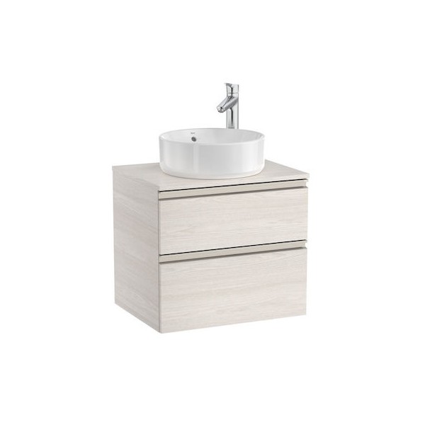 Roca Gap-N szafka podumywalkowa 60 cm z 2 szufladami jesion nordic A851500434