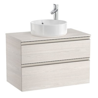 Roca Gap-N szafka podumywalkowa 80 cm z 2 szufladami jesion nordic A851501434