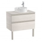 Roca Gap-N szafka podumywalkowa 80 cm z szufladą jesion nordic A851501434