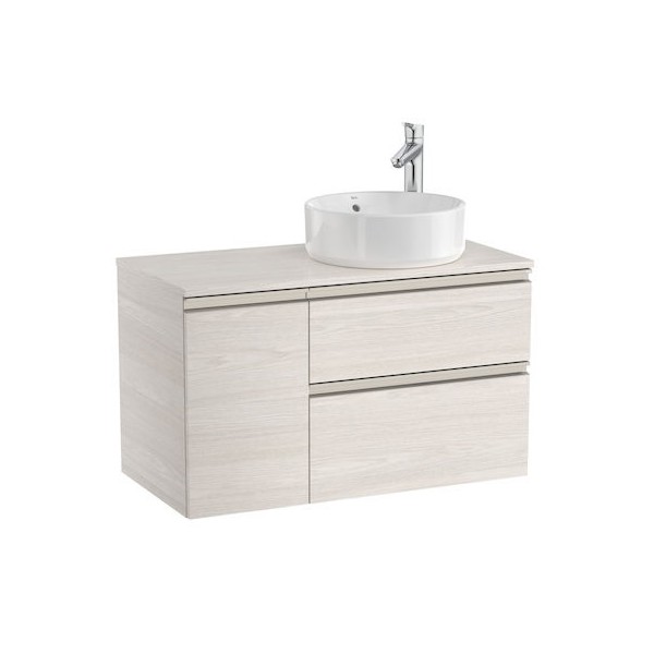 Roca Gap-N szafka podumywalkowa 90 cm z 2 szufladami i drzwiami jesion nordic prawa A851502434