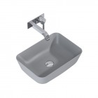 Elita Meble Reni Light Grey umywalka nablatowa 45,5x32,5 cm 145097
