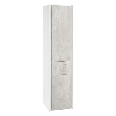 Roca Ronda słupek wiszący 140 cm cement/biały mat lewy A857344453