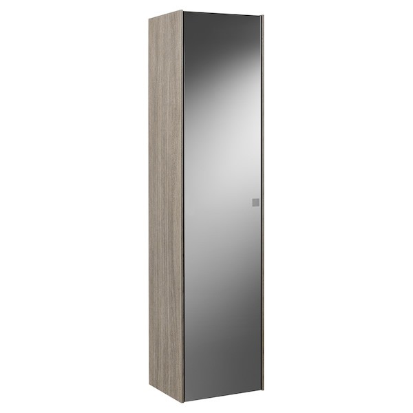 Roca Inspira słupek wiszący 160 cm prawy dąb/ciemne szkło A857034403