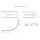 Roca Orbita obudowa do wanny 140x100 cm lewa A25T064000