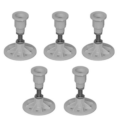 Roca Malaga zestaw nóg do brodzika w wersji Flat i Medio A27M052000