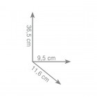 Gedy Stelvio szczotka WC wisząca ST33/03