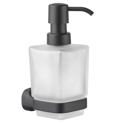 Gedy Stelvio dozownik na mydło wiszący czarny mat ST80/CZAR