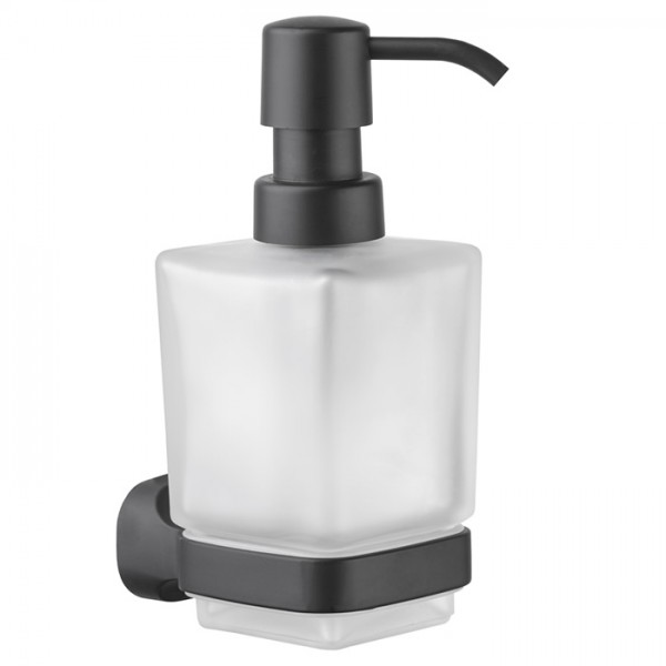 Gedy Stelvio dozownik na mydło wiszący czarny mat ST80/CZAR