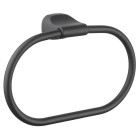 Gedy Stelvio wieszak na ręcznik ring czarny mat ST70/CZAR