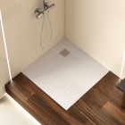 Roca Terran brodzik kwadratowy kompozytowy 80x80 cm złamana biel AP0332032001090