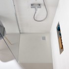 Roca Terran brodzik kwadratowy kompozytowy 90x90 cm złamana biel AP0338438401090
