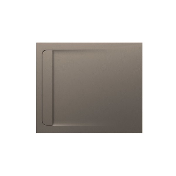 Roca Aquos brodzik prostokątny kompozytowy 80x100 cm mokka AP6013E832001290