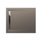 Roca Aquos brodzik prostokątny kompozytowy 80x100 cm mokka AP6013E832001290