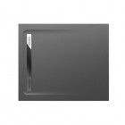 Roca Aquos brodzik prostokątny kompozytowy 90x100 cm szary łupek AP6013E838401200