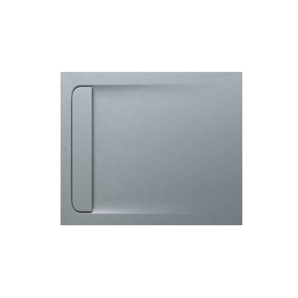 Roca Aquos brodzik prostokątny kompozytowy 80x100 cm szary cement AP6013E832001300