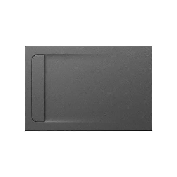 Roca Aquos brodzik prostokątny kompozytowy 80x120 cm szary łupek AP6014B032001200