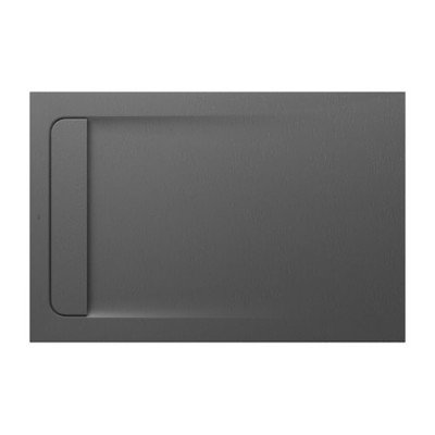 Roca Aquos brodzik prostokątny kompozytowy 80x120 cm szary łupek AP6014B032001200
