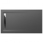Roca Aquos brodzik prostokątny kompozytowy 80x140 cm szary łupek AP60157832001200
