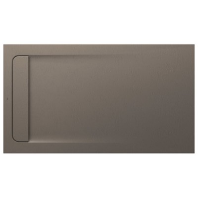 Roca Aquos brodzik prostokątny kompozytowy 80x140 cm mokka AP60157832001290
