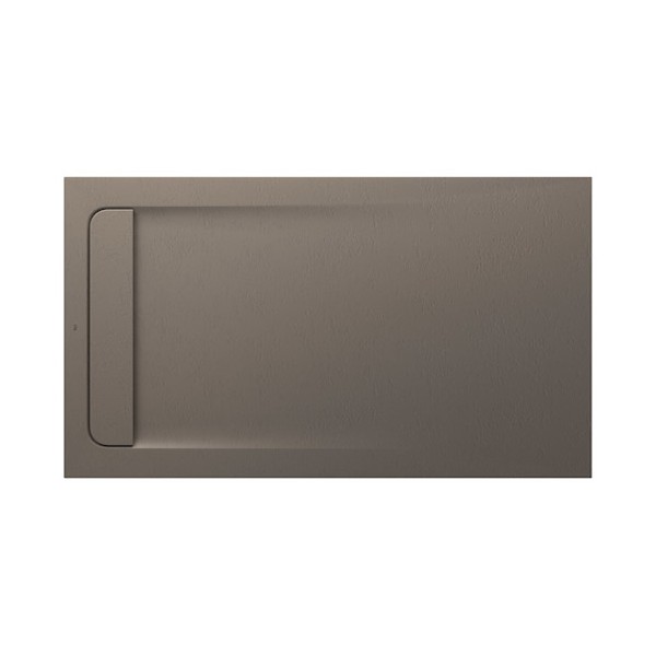 Roca Aquos brodzik prostokątny kompozytowy 80x140 cm mokka AP60157832001290